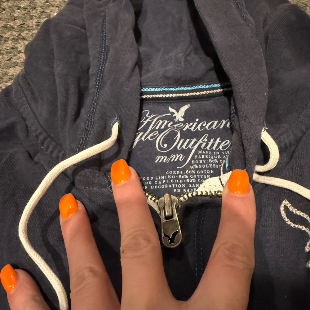 American Eagle Zip Up Hoodie